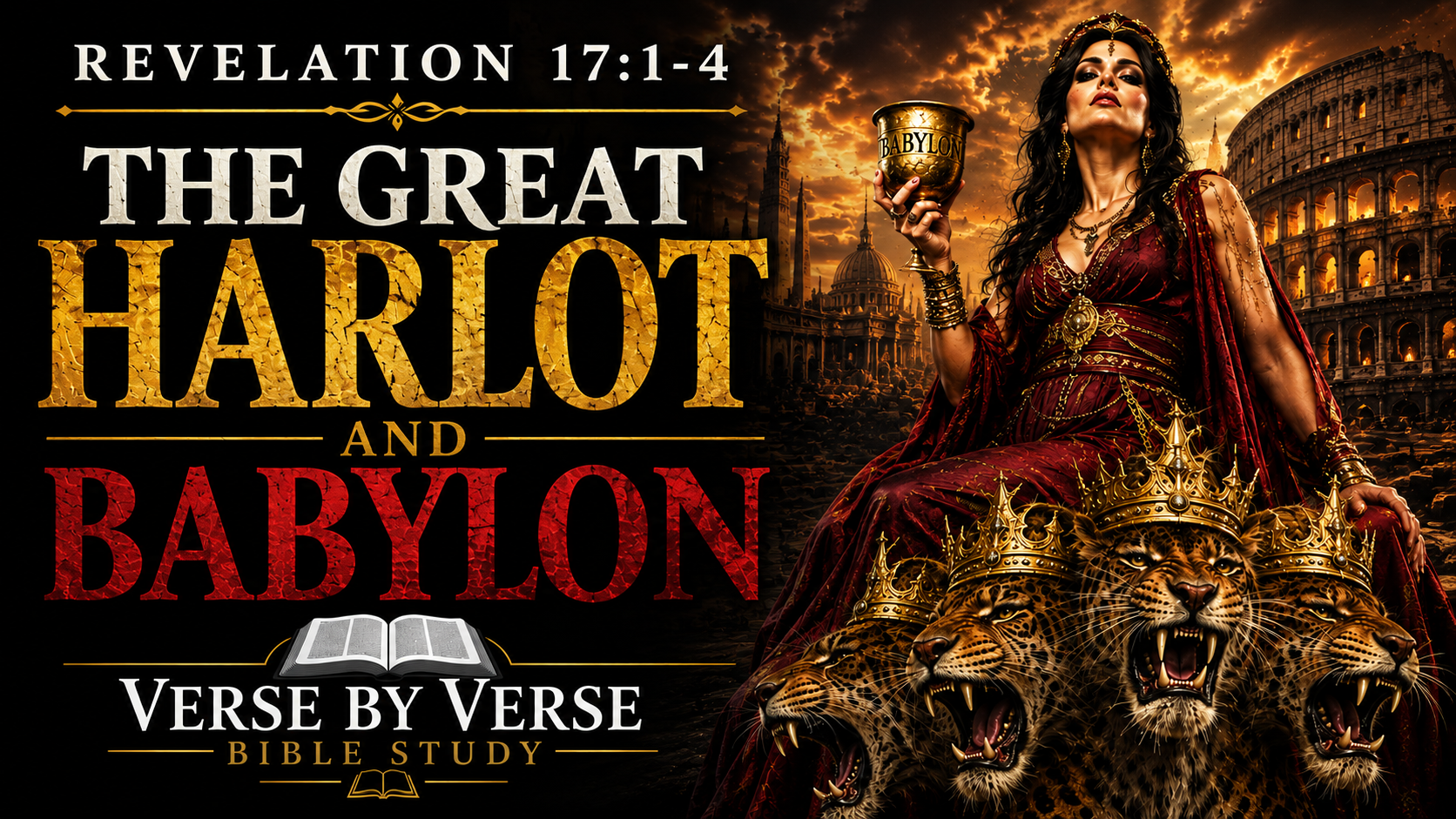 Revelation 17 Bible study – the Great Harlot and Babylon