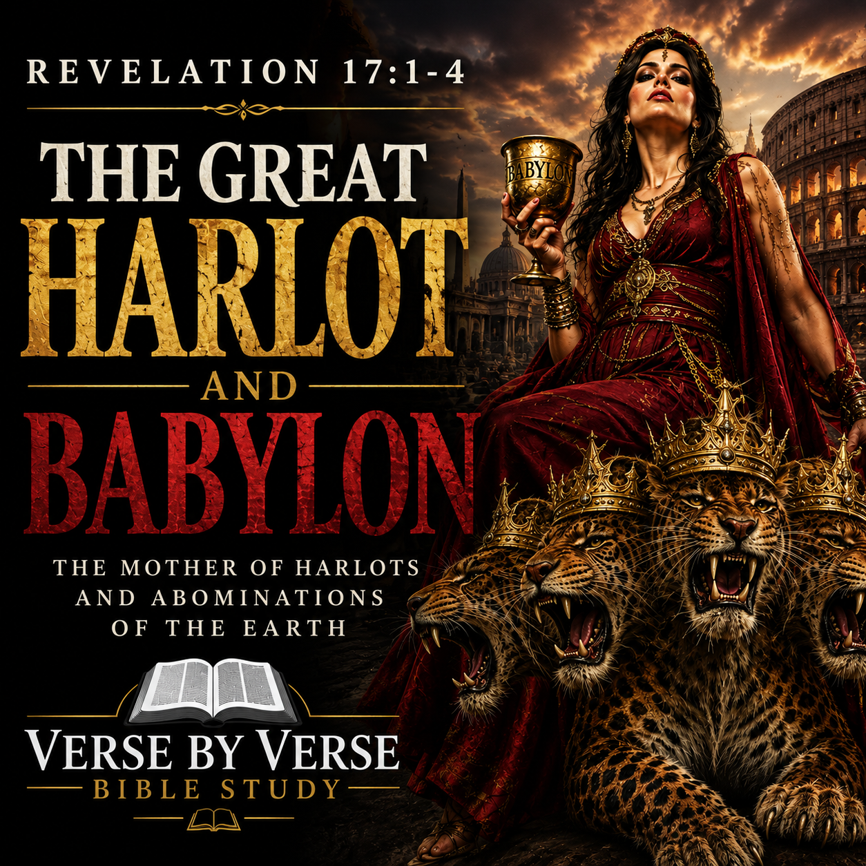 Revelation 17 Bible study – the Great Harlot and Babylon